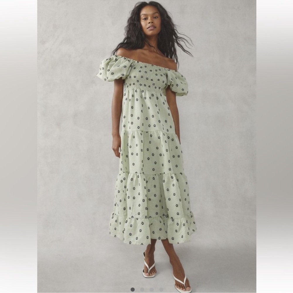 Sister Jane Pompano Midi Dress Size Medium